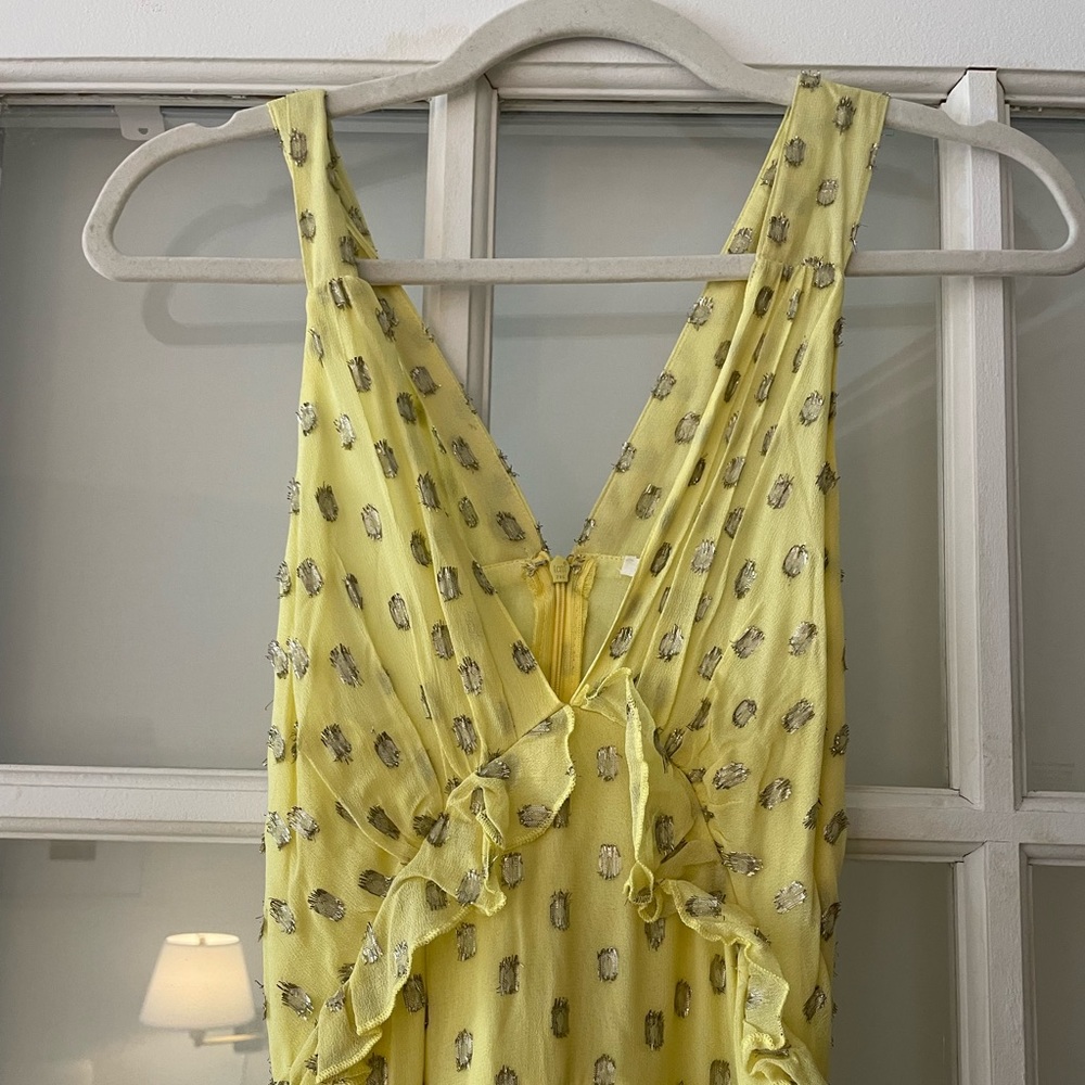 Yellow gown- never worn